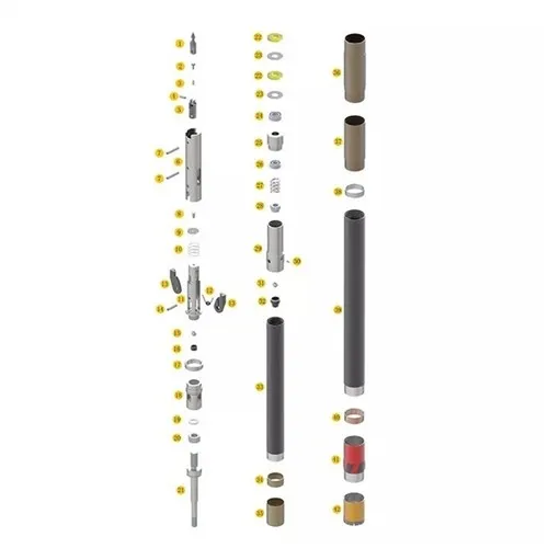 Double Tube Core Barrel Assembly